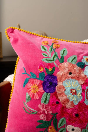 Carraig Donn Floral Pink Cushion 40X60Cm