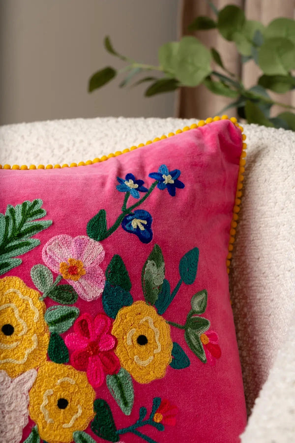 Carraig Donn Floral Pink Cushion 40X60Cm