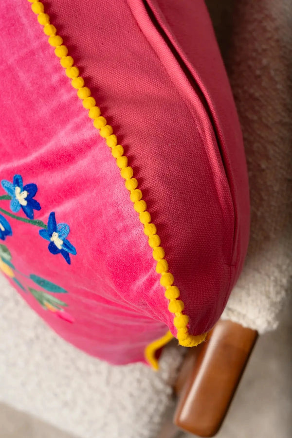 Carraig Donn Floral Pink Cushion 40X60Cm