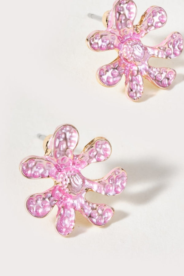 Carraig Donn Floral Pink Earrings