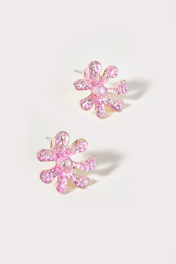 Carraig Donn Floral Pink Earrings