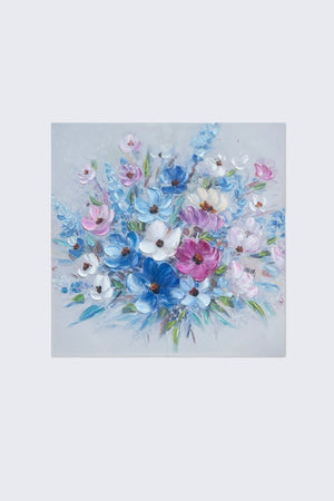 Carraig Donn Floral Spray Textured Canvas Wall Art