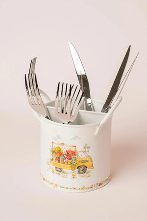 Carraig Donn Flower Market Cutlery Caddy