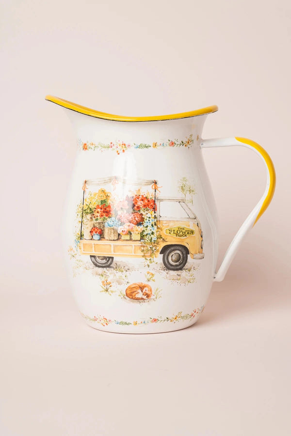 Carraig Donn Flower Market Enamel Jug