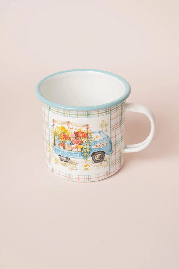 Carraig Donn Flower Market Enamel Mug