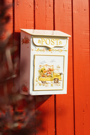 Carraig Donn Flower Market Metal Mailbox
