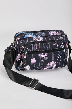 Carraig Donn Flower Print Quilted Front Camera Bag