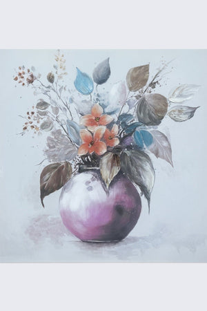 Carraig Donn Flowers Posy Textured Canvas Wall Art
