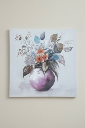 Carraig Donn Flowers Posy Textured Canvas Wall Art