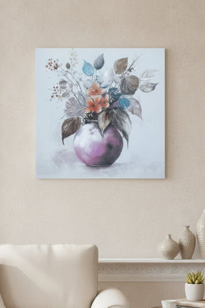 Carraig Donn Flowers Posy Textured Canvas Wall Art