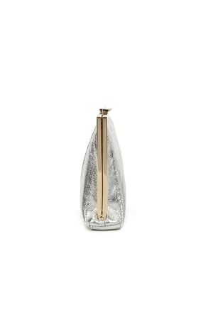 Carraig Donn Framed Silver Clutch Bag