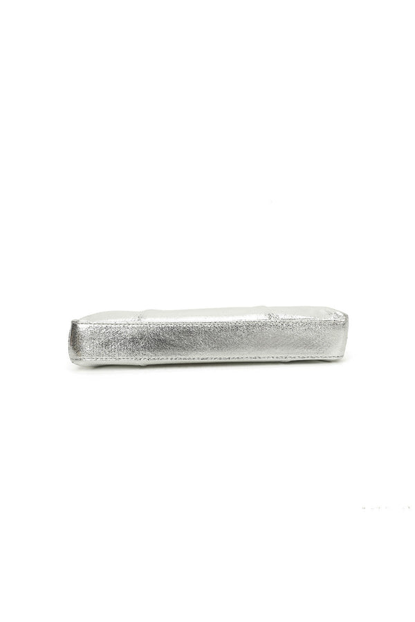 Carraig Donn Framed Silver Clutch Bag