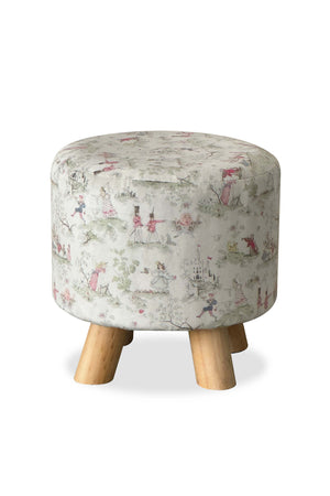 French Sketch Footstool