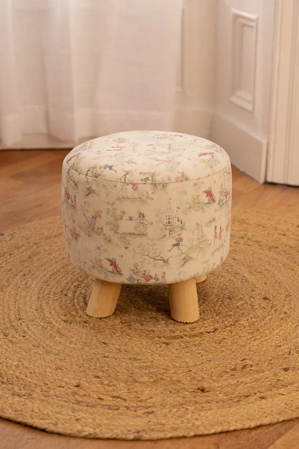 Carraig Donn French Sketch Footstool