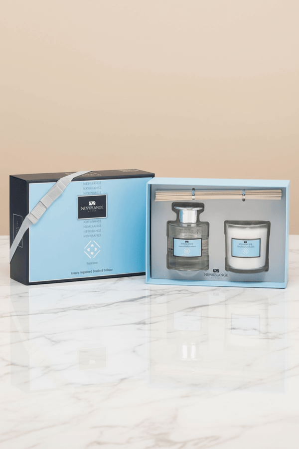 Carraig Donn Fresh Linen Luxury Candle Diffuser Gift Set