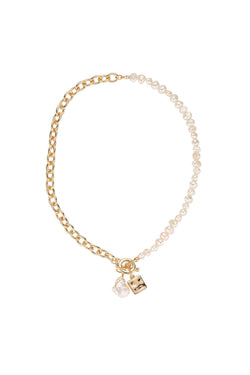 Carraig Donn Freshwater Pearl & Charms Necklace