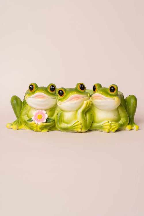 Frog Plant Pot Holder
