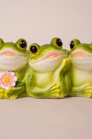 Carraig Donn Frog Plant Pot Holder