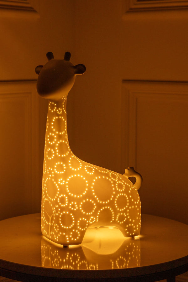 Carraig Donn Giraffe Ceramic Table Lamp