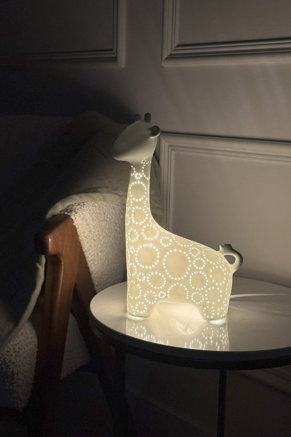 Carraig Donn Giraffe Shaped Ceramic Table Lamp