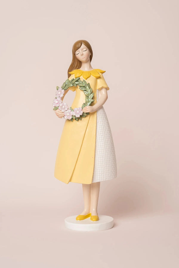 Carraig Donn Girl With Flower Yellow