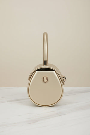 Carraig Donn Gold Barrel Evening Bag