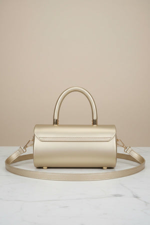 Carraig Donn Gold Barrel Evening Bag