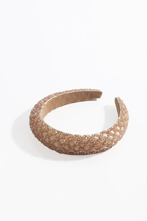 Carraig Donn Gold Beaded Headband