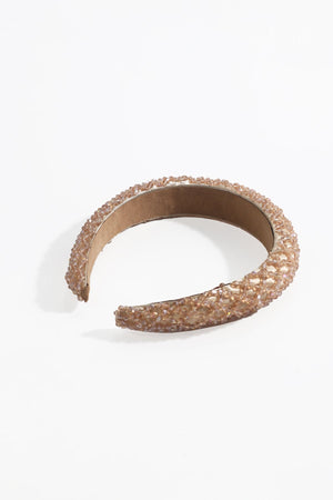 Carraig Donn Gold Beaded Headband