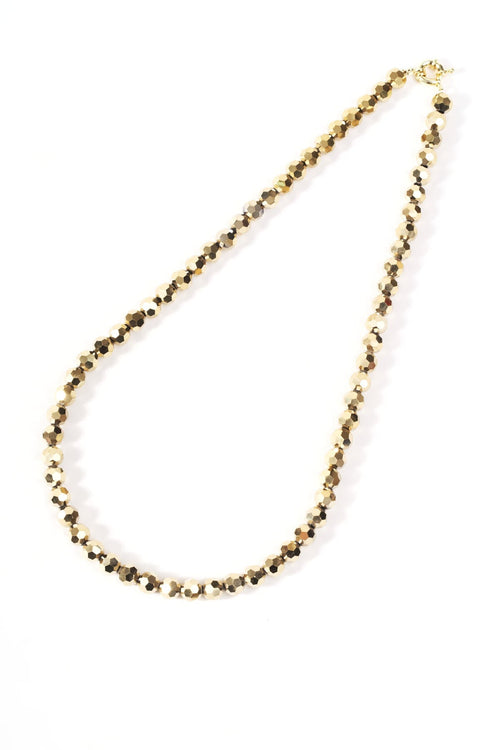 Carraig Donn Gold Beaded Necklace