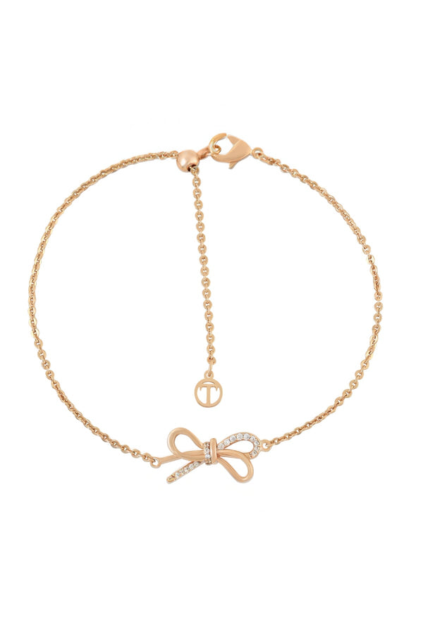 Carraig Donn Gold Bow Chain Bracelet