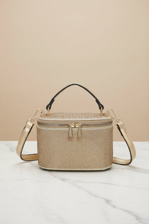 Carraig Donn Gold Box Evening Bag