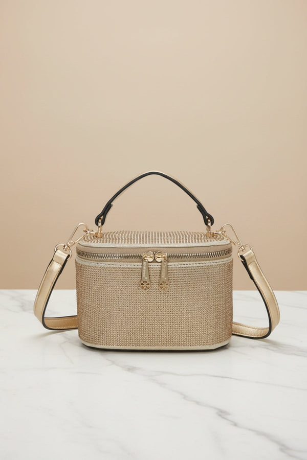 Carraig Donn Gold Box Evening Bag