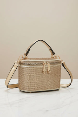 Carraig Donn Gold Box Evening Bag
