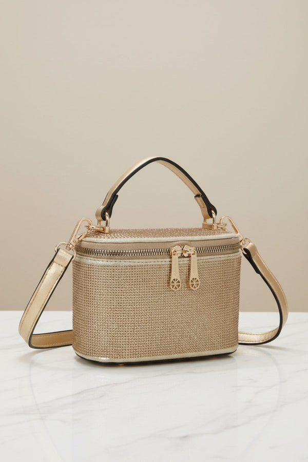 Carraig Donn Gold Box Evening Bag