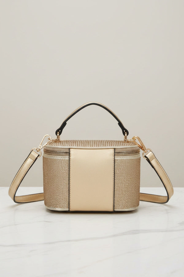 Carraig Donn Gold Box Evening Bag