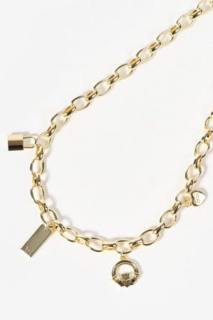 Carraig Donn Gold Charm Necklace