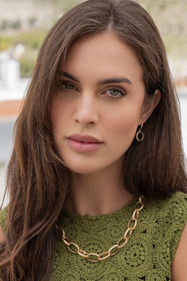 Carraig Donn Gold Chunky Link Necklace