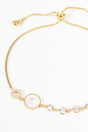 Carraig Donn Gold Circles Bracelet
