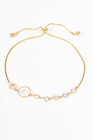 Carraig Donn Gold Circles Bracelet