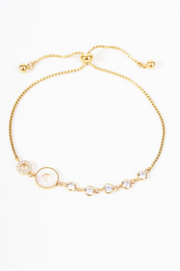 Carraig Donn Gold Circles Bracelet