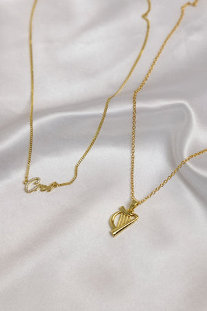 Carraig Donn Gold "Croí" Pendant Necklace