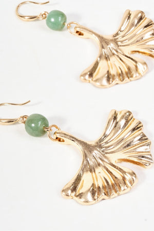 Carraig Donn Gold Fan Earrings