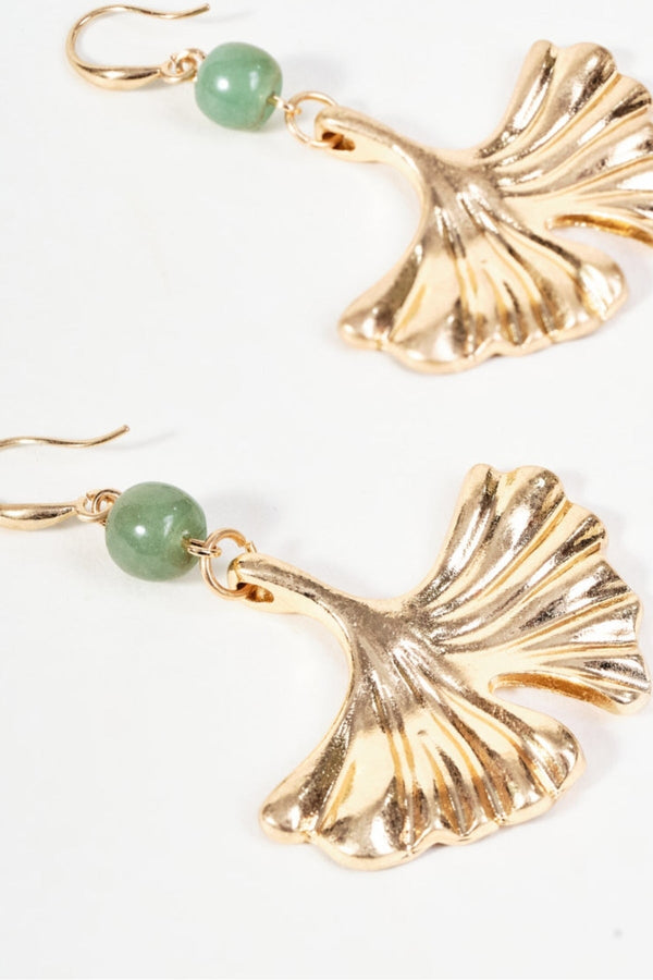 Carraig Donn Gold Fan Earrings