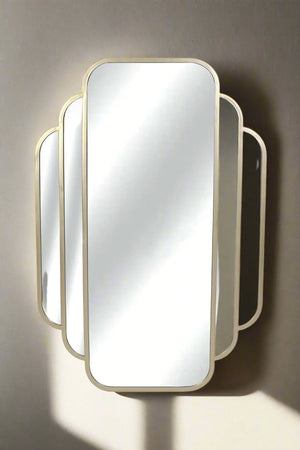 Carraig Donn Gold Finish Wall Mirror