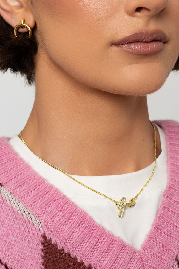 Carraig Donn Gold "Gra" Pendant Necklace