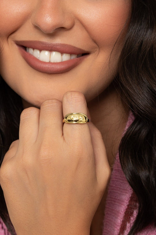 Gold "Grá" Ring - Size 8