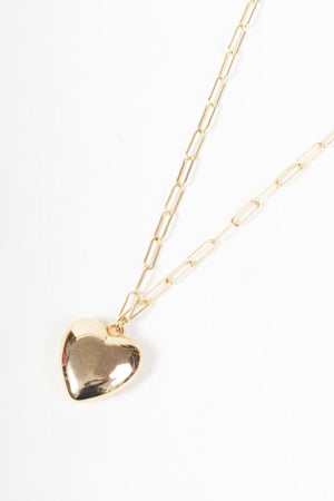 Carraig Donn Gold Heart Pendant Necklace