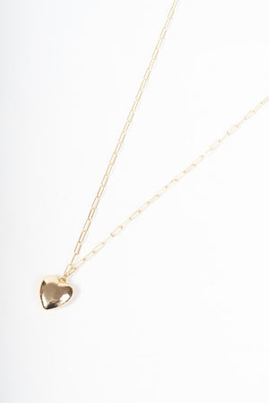Carraig Donn Gold Heart Pendant Necklace