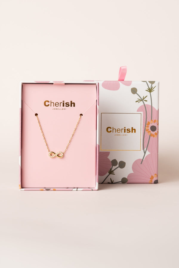 Carraig Donn Gold Infinity Necklace